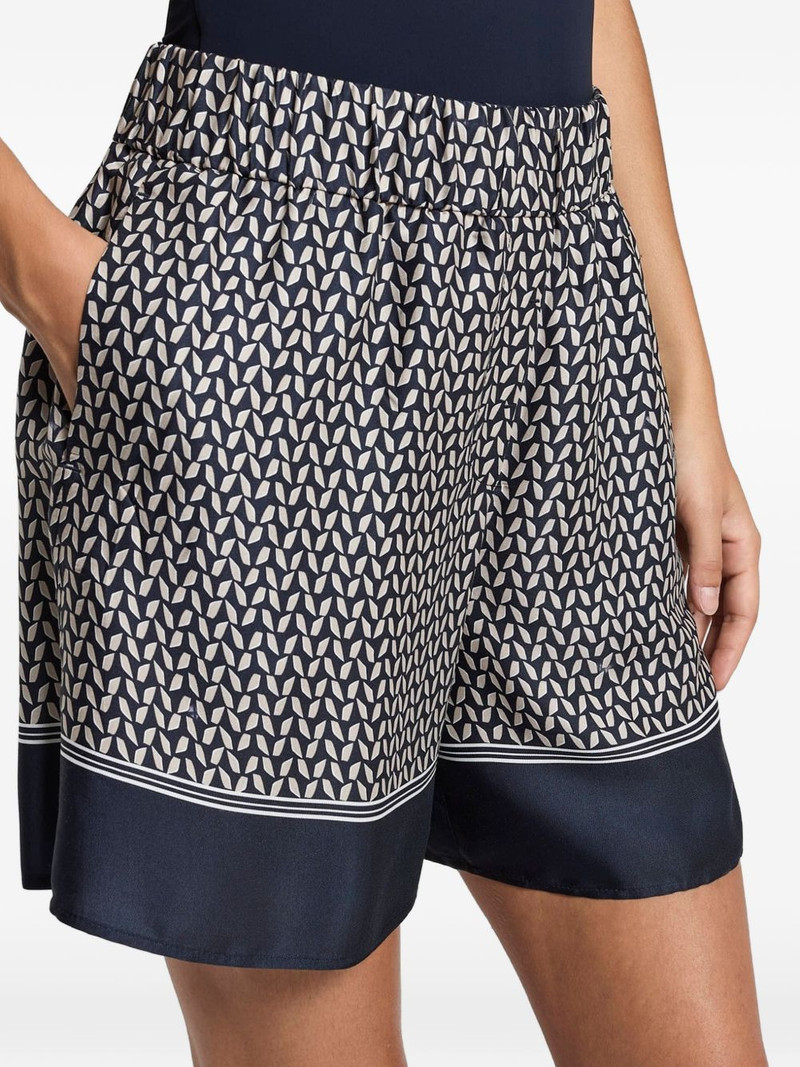 geometric-print shorts 4