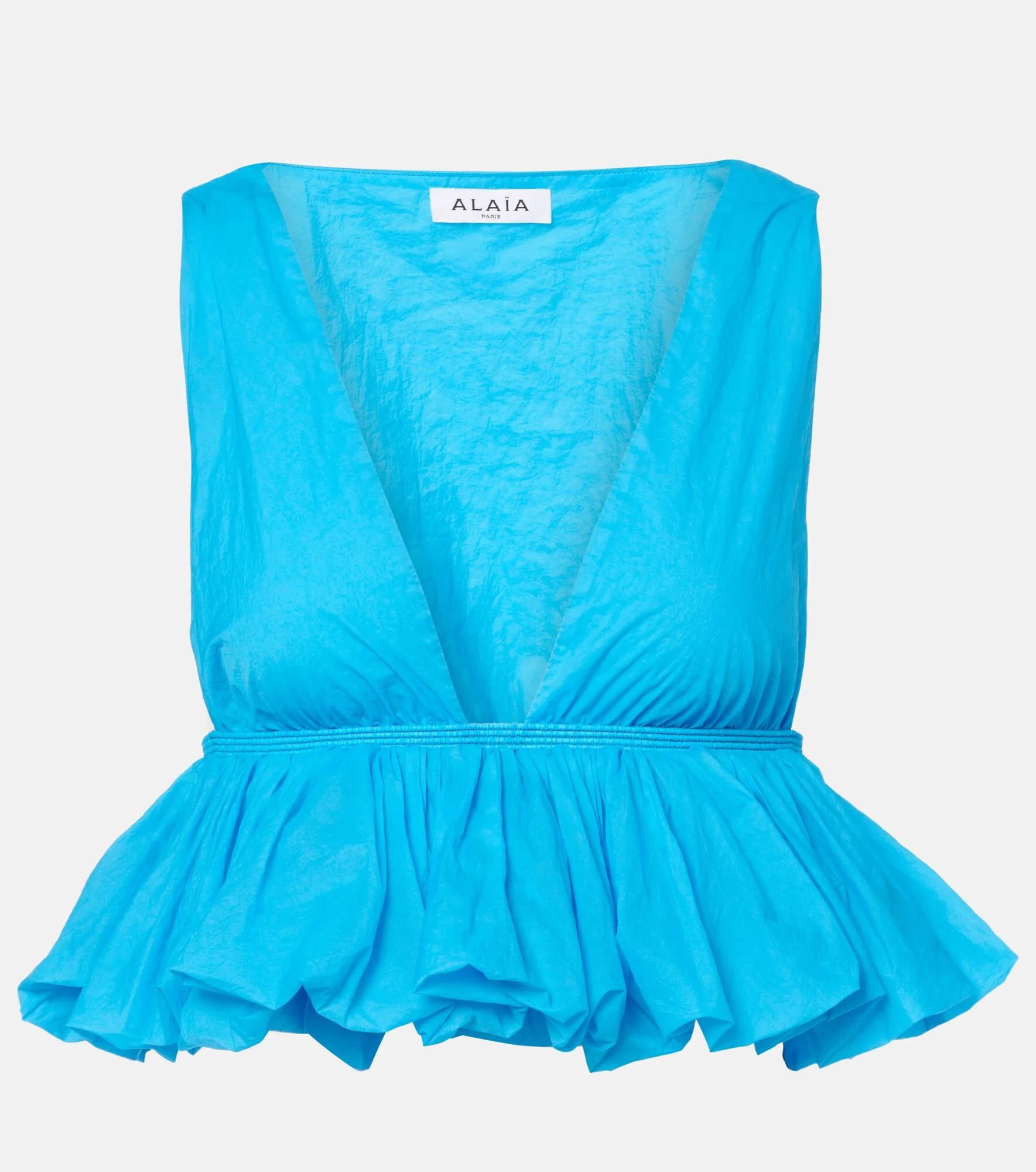 Gathered crop top - 1