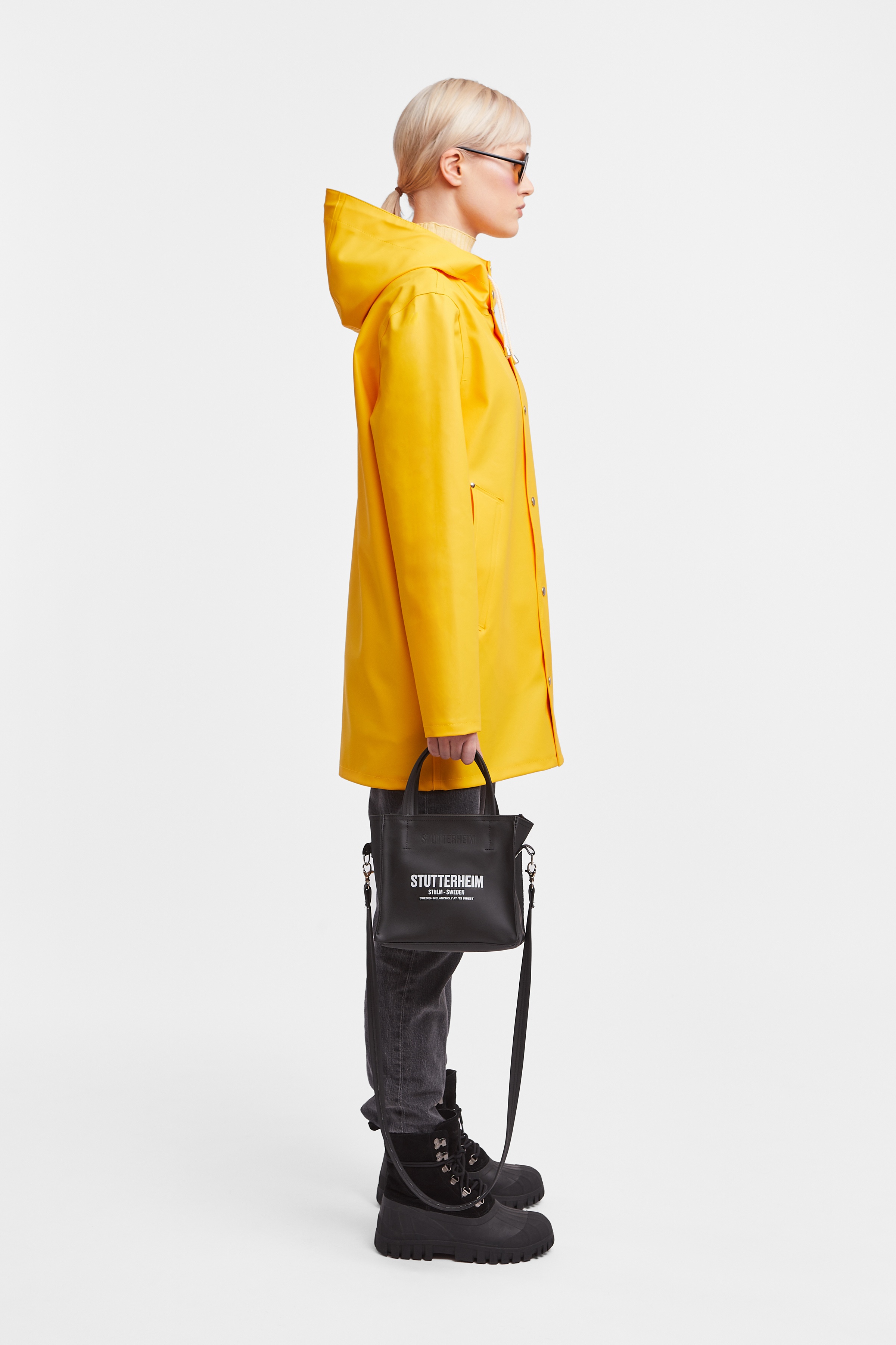 Stockholm Raincoat Yellow - 3