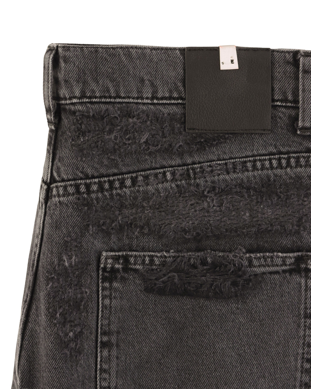 DESTROYED EMBROIDERY JEAN - 12