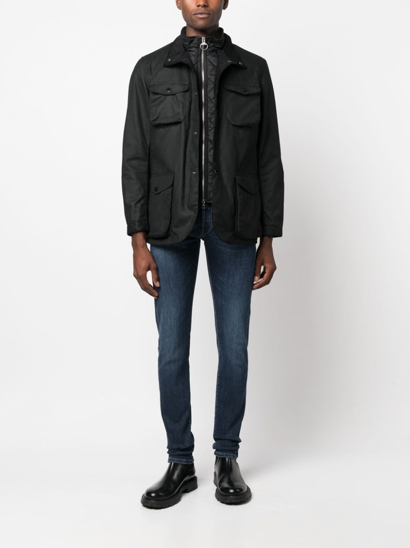 Barbour Ogston waxed cotton jacket outlook