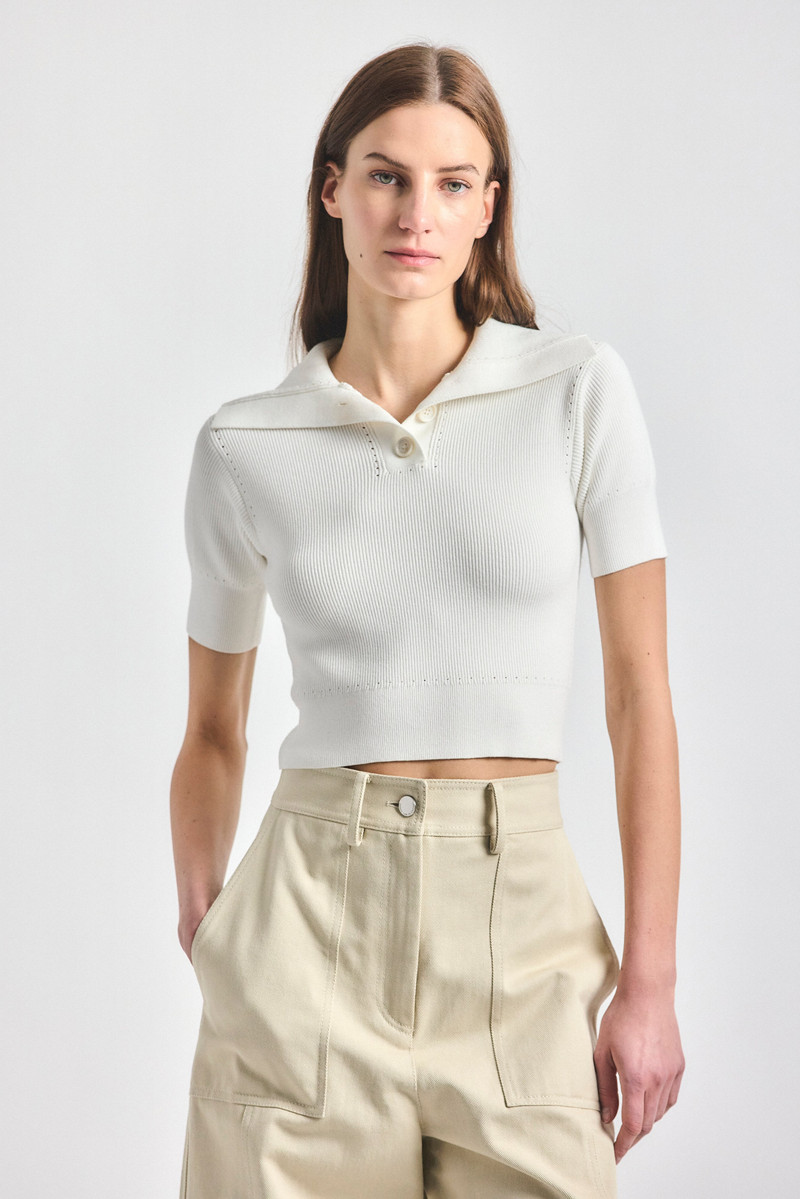 ANTONELLA SHORT SLEEVE KNIT 1