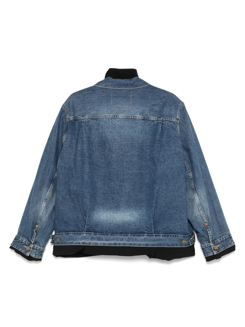 sacai denim jacket outlook