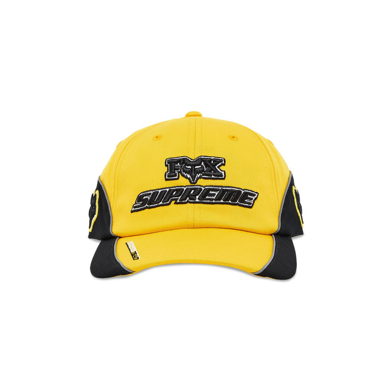 Supreme x Fox Racing 6-Panel 'Yellow' 1