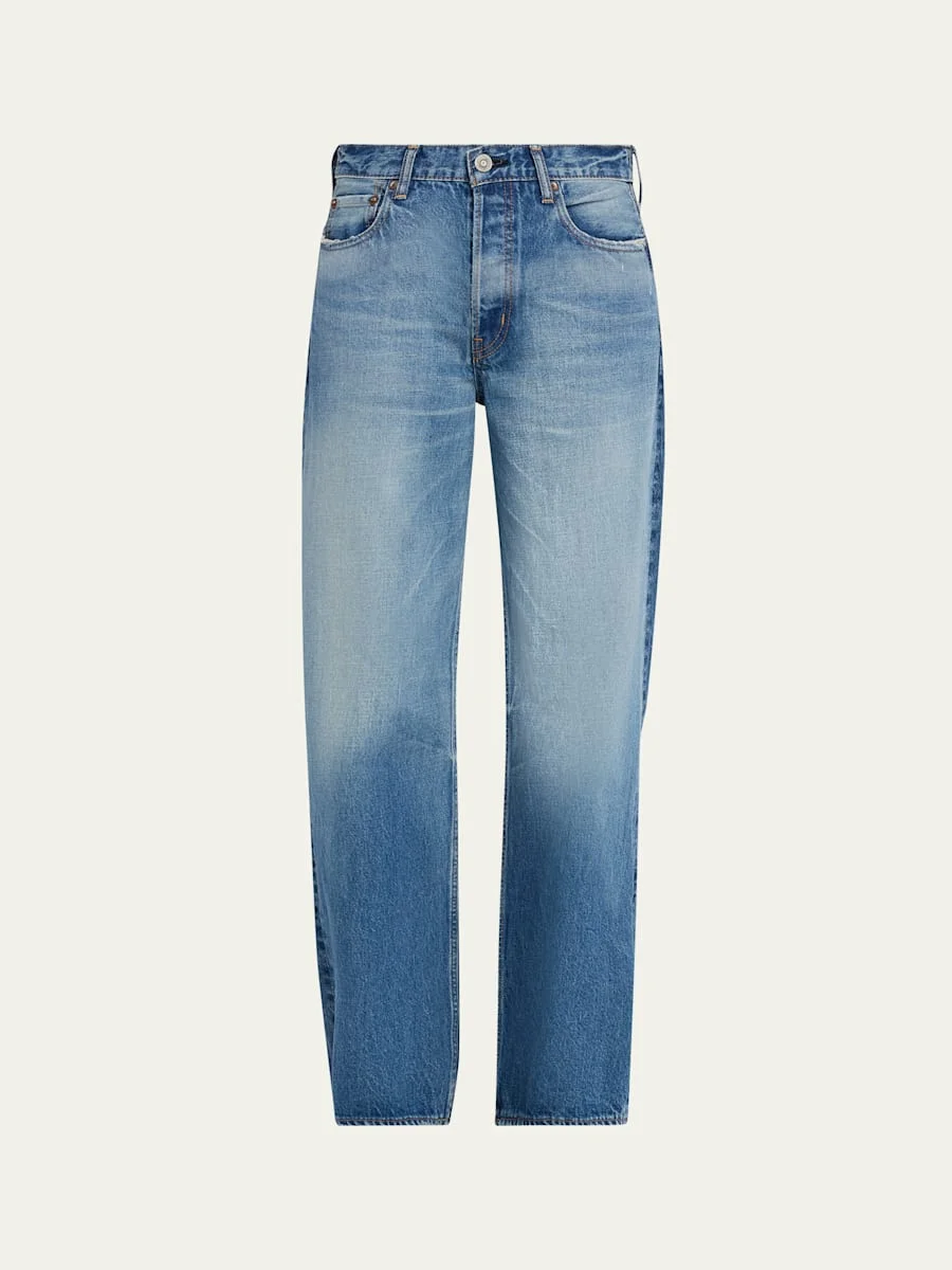 Loose Straight Jeans - 1