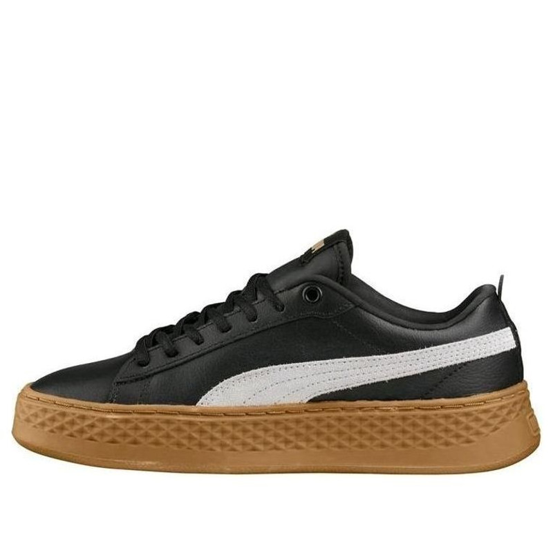 (WMNS) PUMA Smash Platform Core Black 366487-03 - 1
