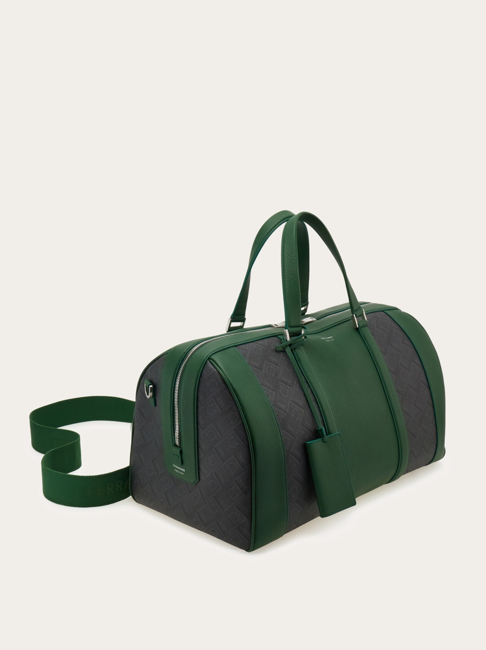 Bicolor duffel bag - 7
