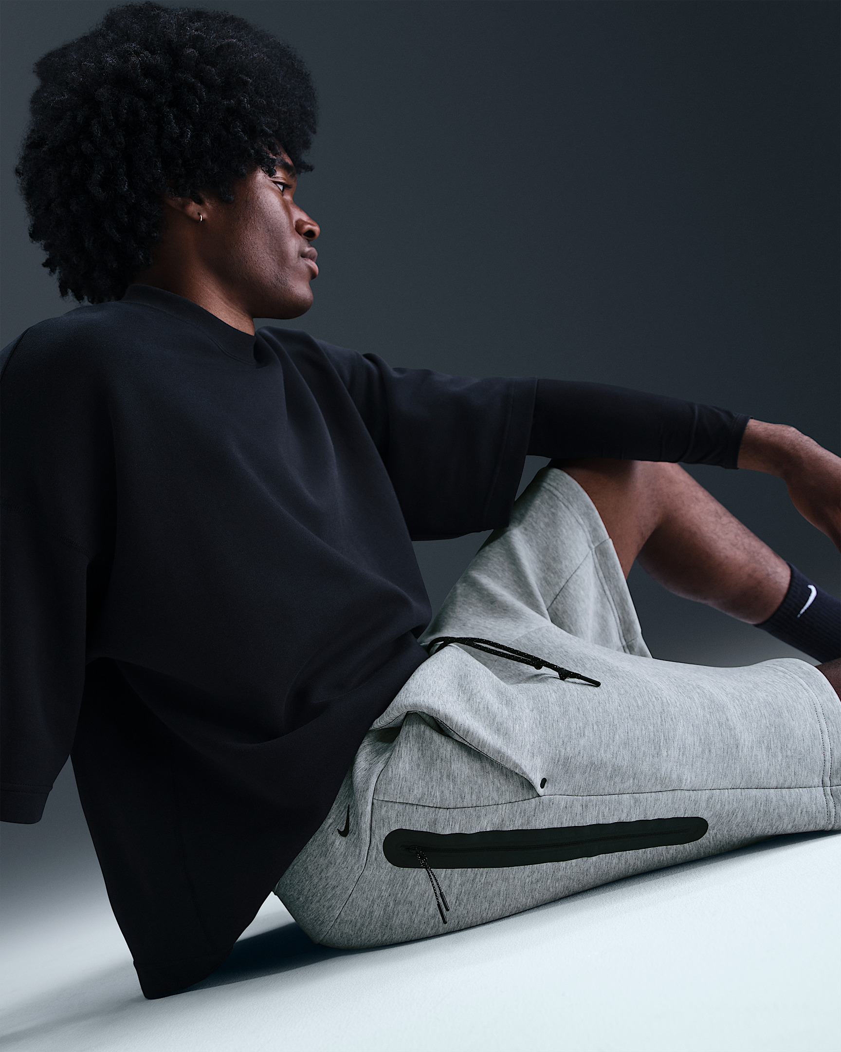 Nike Tech Men's Fleece Shorts - 5