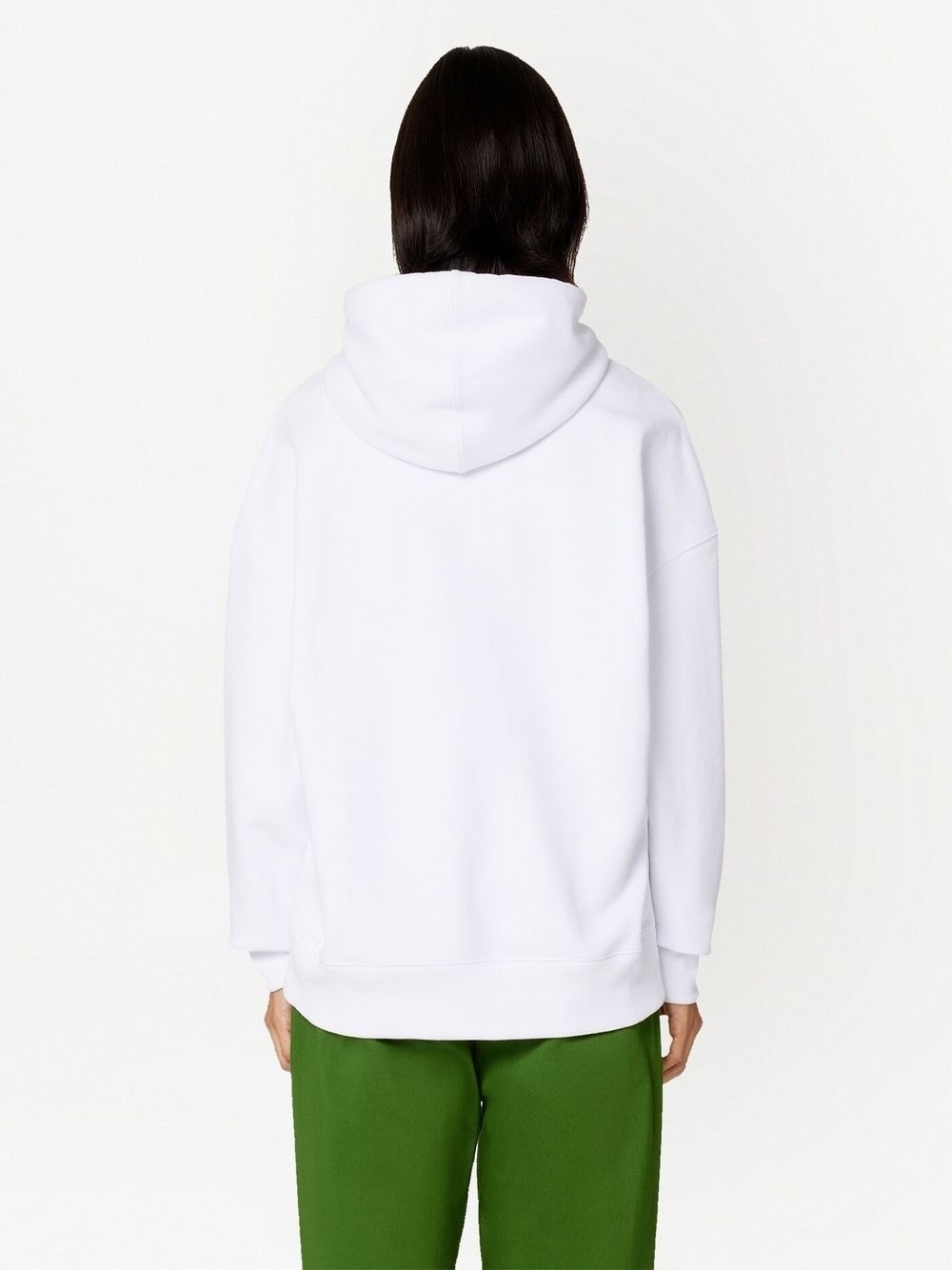 logo-print drawstring hoodie - 5