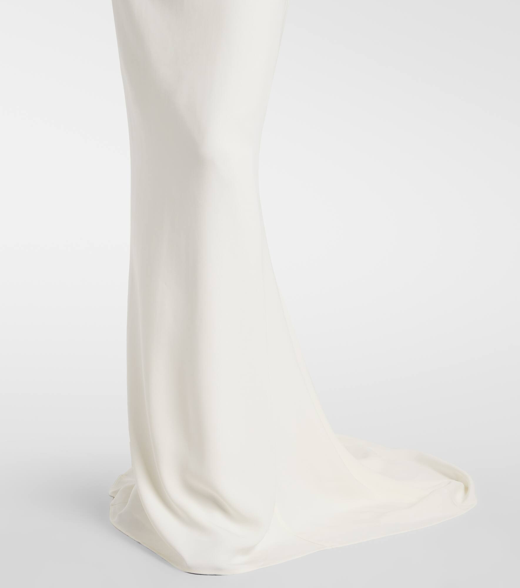 Bridal crêpe gown - 6