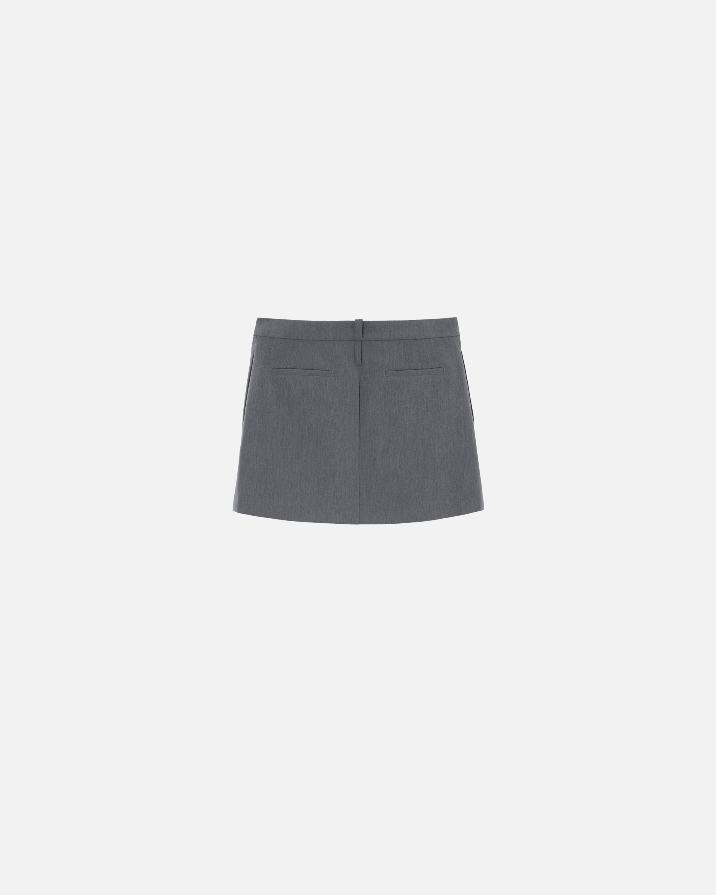 PLEATED MINI SKIRT WITH POCKETS - 6