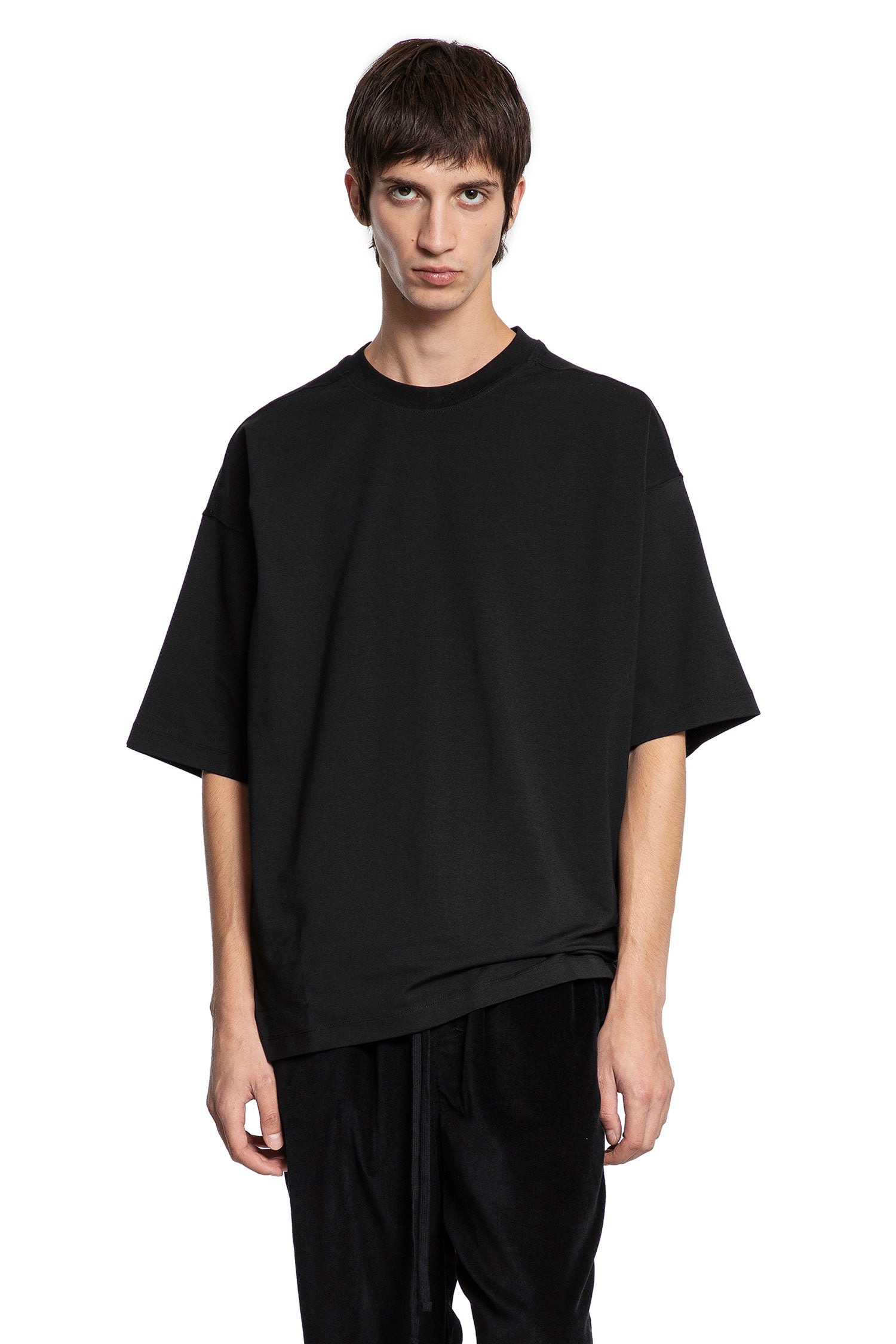 Stretch-Cotton-Modal-Boxy-T-Shirt - 6