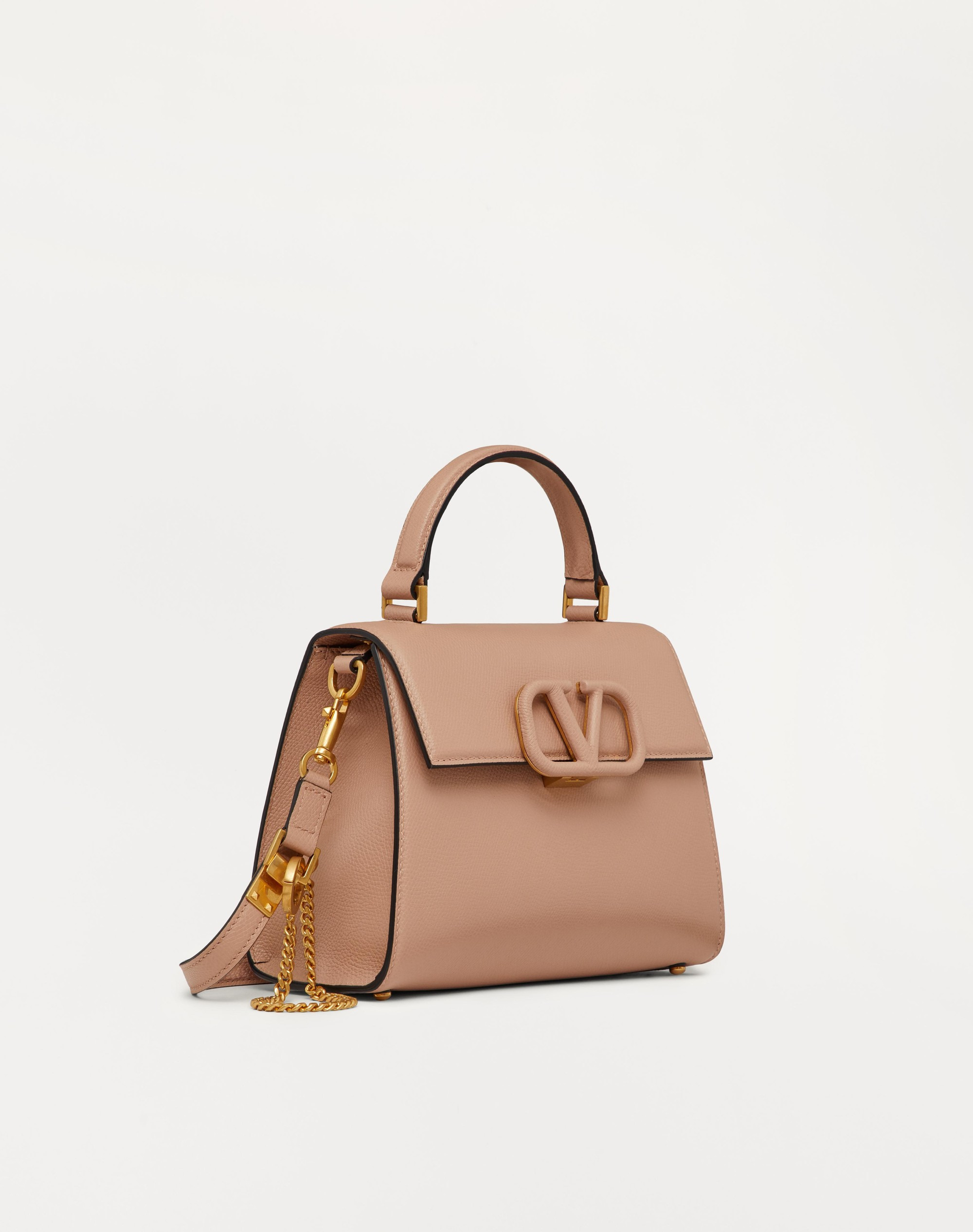 SMALL VSLING GRAINY CALFSKIN HANDBAG - 2