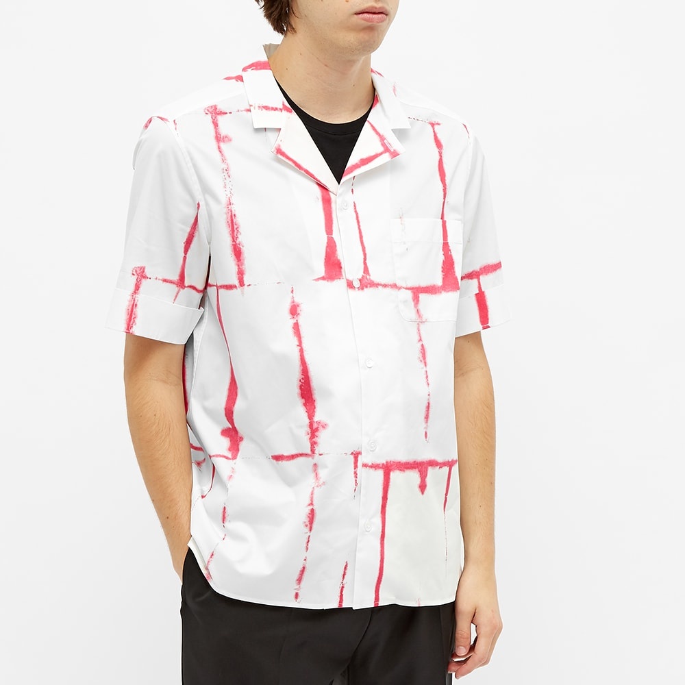 Valentino Tie Dye Grid Vacation Shirt - 3