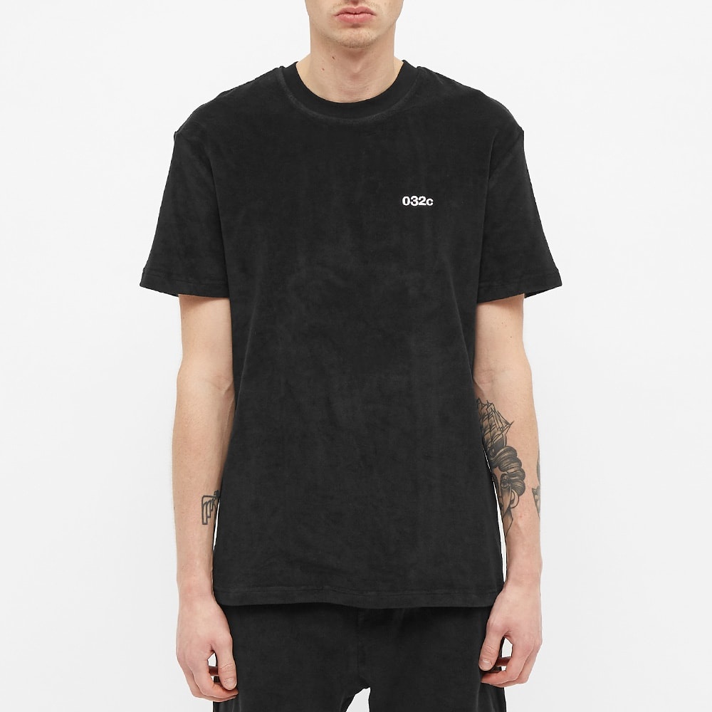 032c Logo Embroidered Terry Tee - 3