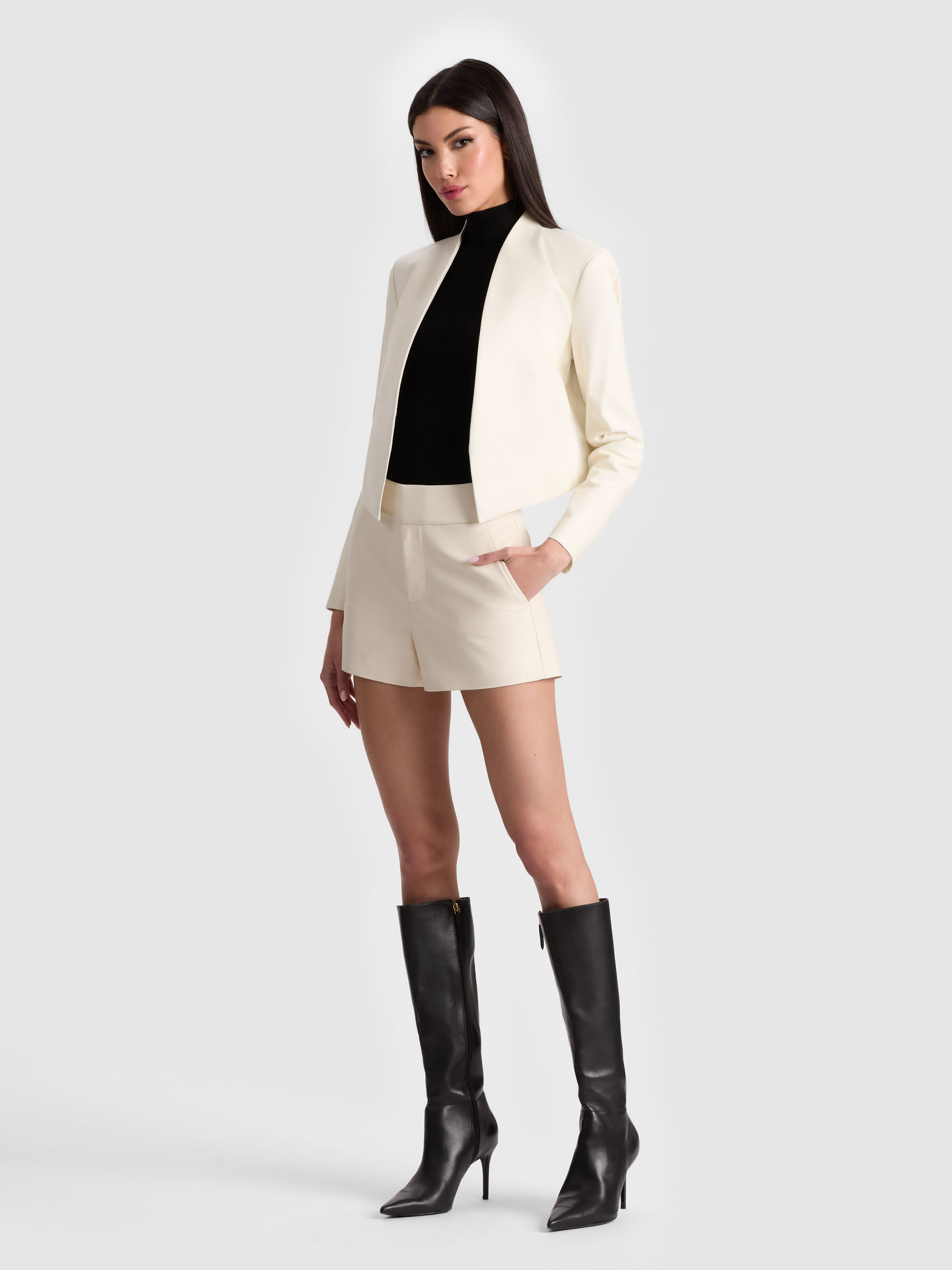 NEW HARVEY LEATHER JACKET - 5