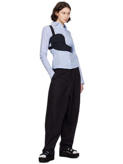 HYEIN SEO Black Belted Trousers outlook