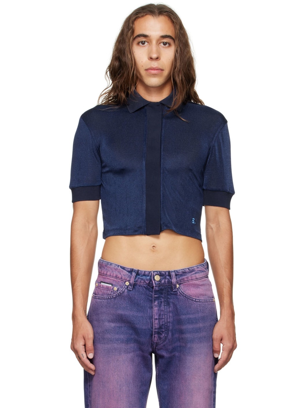 Blue Joyce Polo - 1