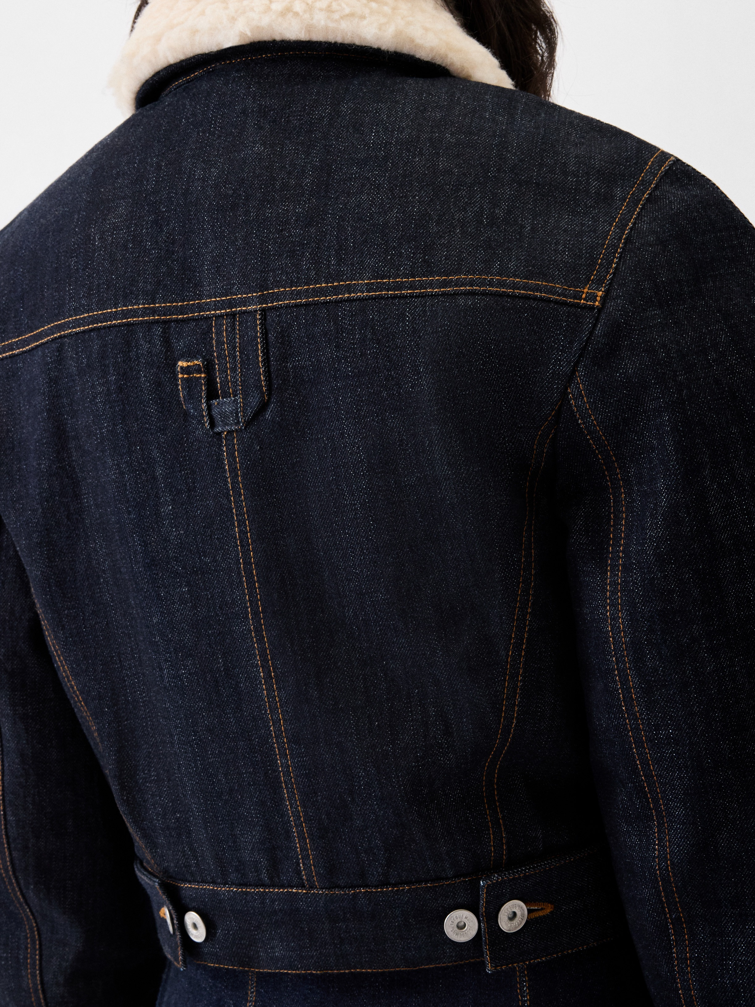 The Ovalo de-Nîmes denim bomber jacket - 5