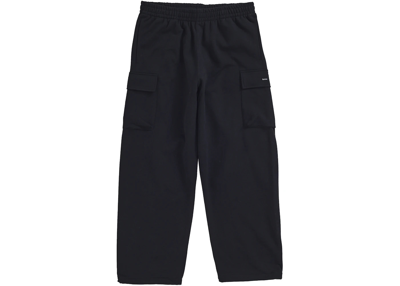 Supreme Small Box Cargo Sweatpant (FW25) Black - 1