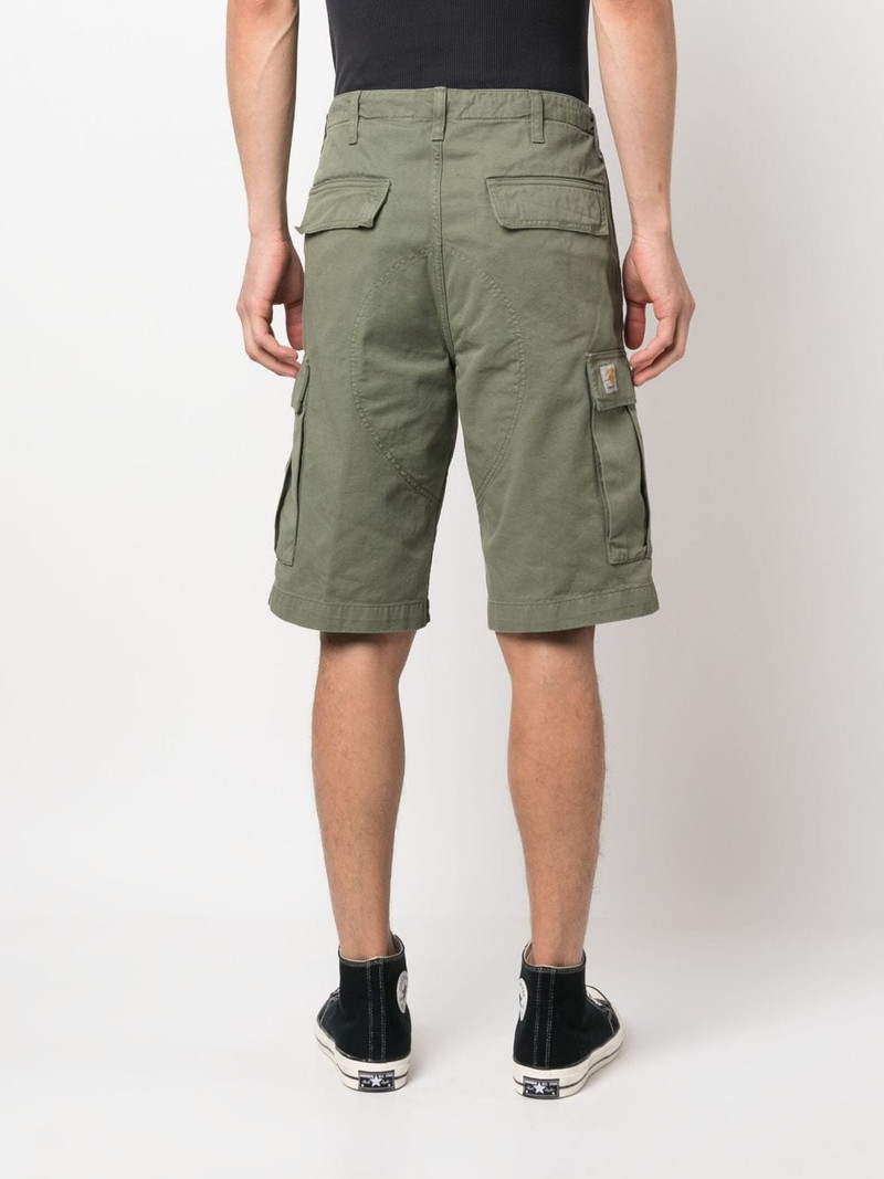 logo-patch cargo shorts 4