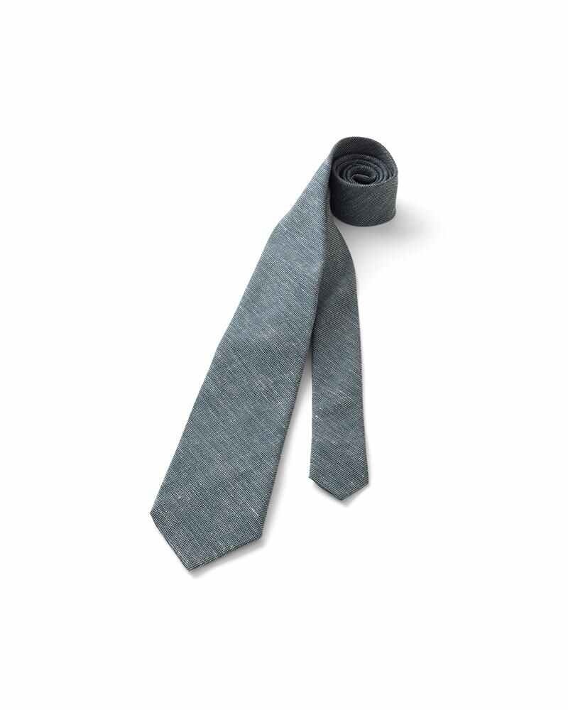 NECKTIE CHAMBRAY BLUE - 1