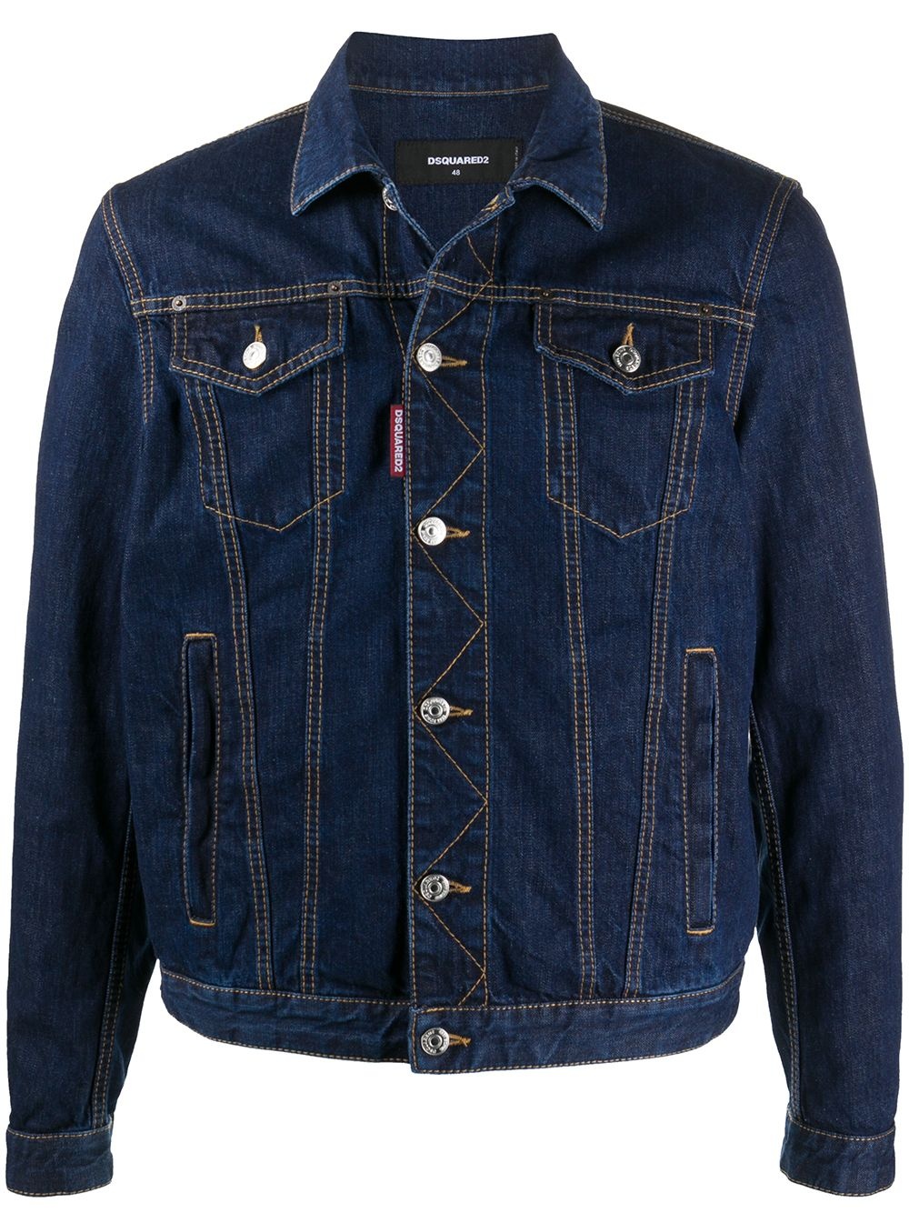 classic denim jacket - 1