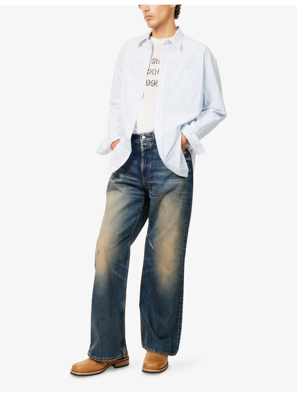 Rocka Straight-Leg Denim Jeans - 2