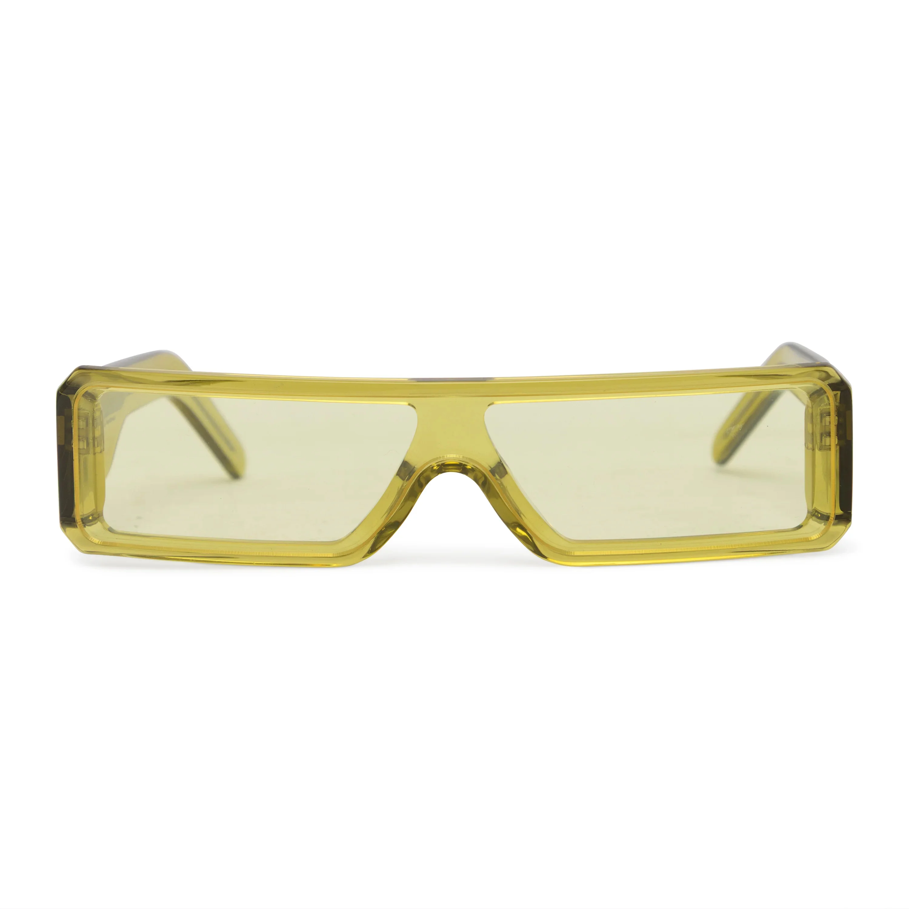 Rick Owens DRKSHDW Yellow Gethshades Sunglasses - 1