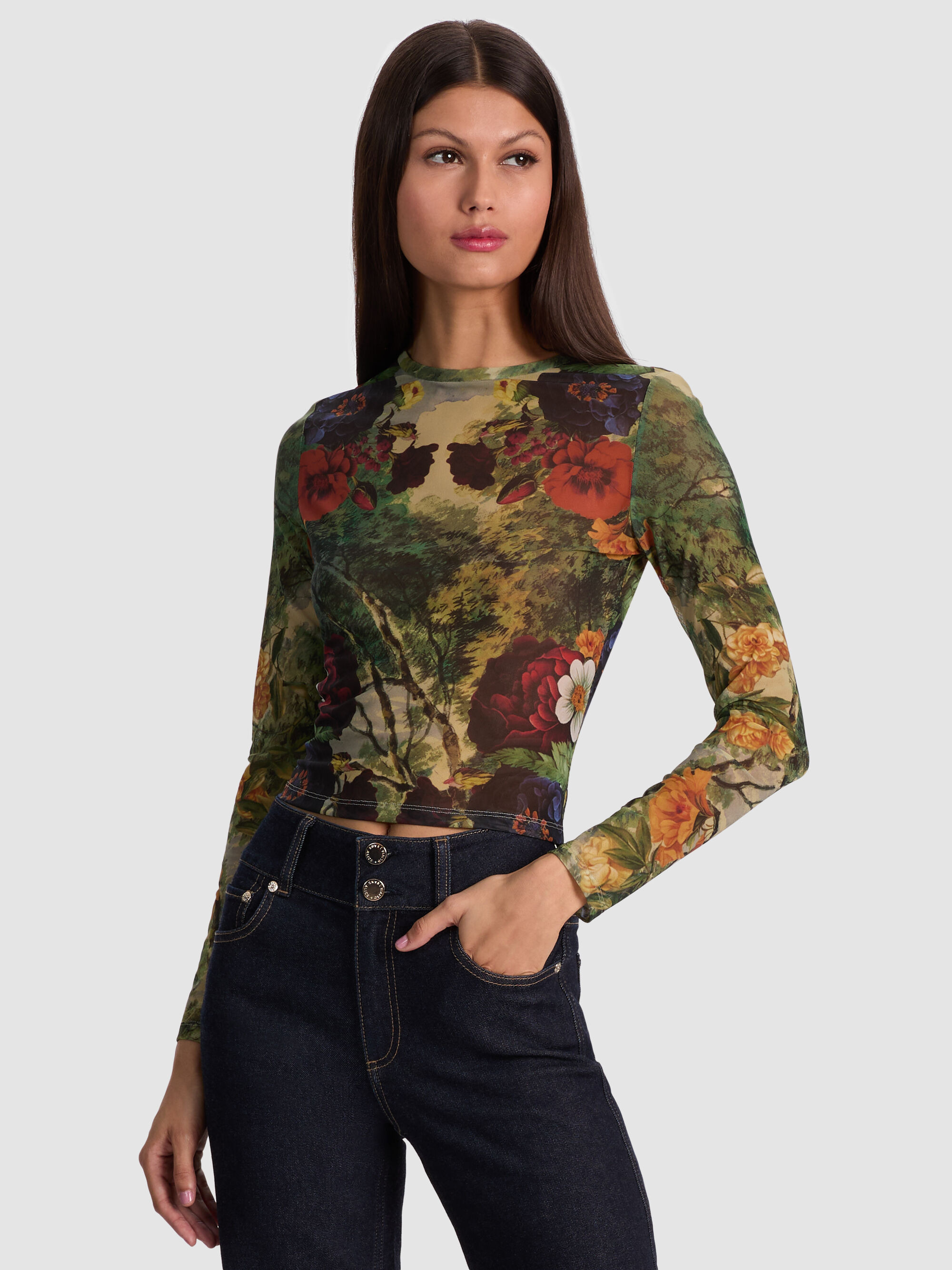 DELAINA MESH TOP - 2