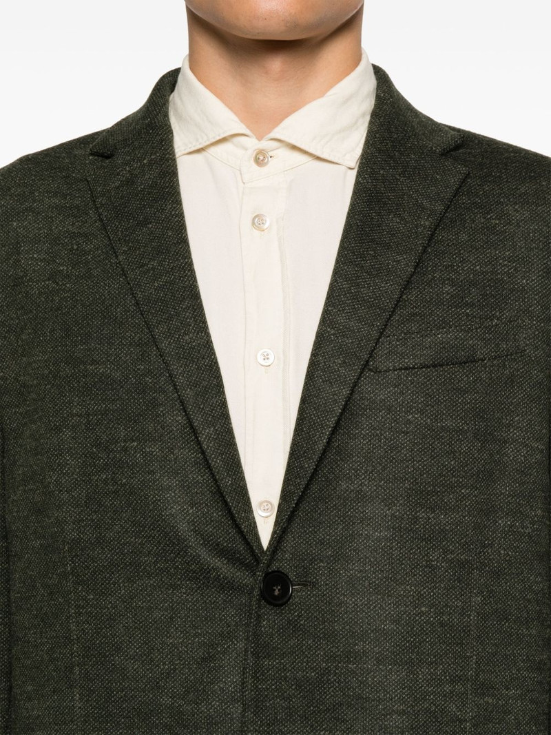 mélange-effect blazer 5