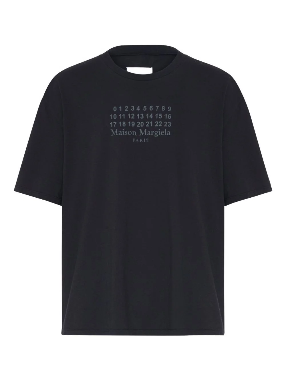 Maison Margiela Men Logo Cotton T-Shirt - 1