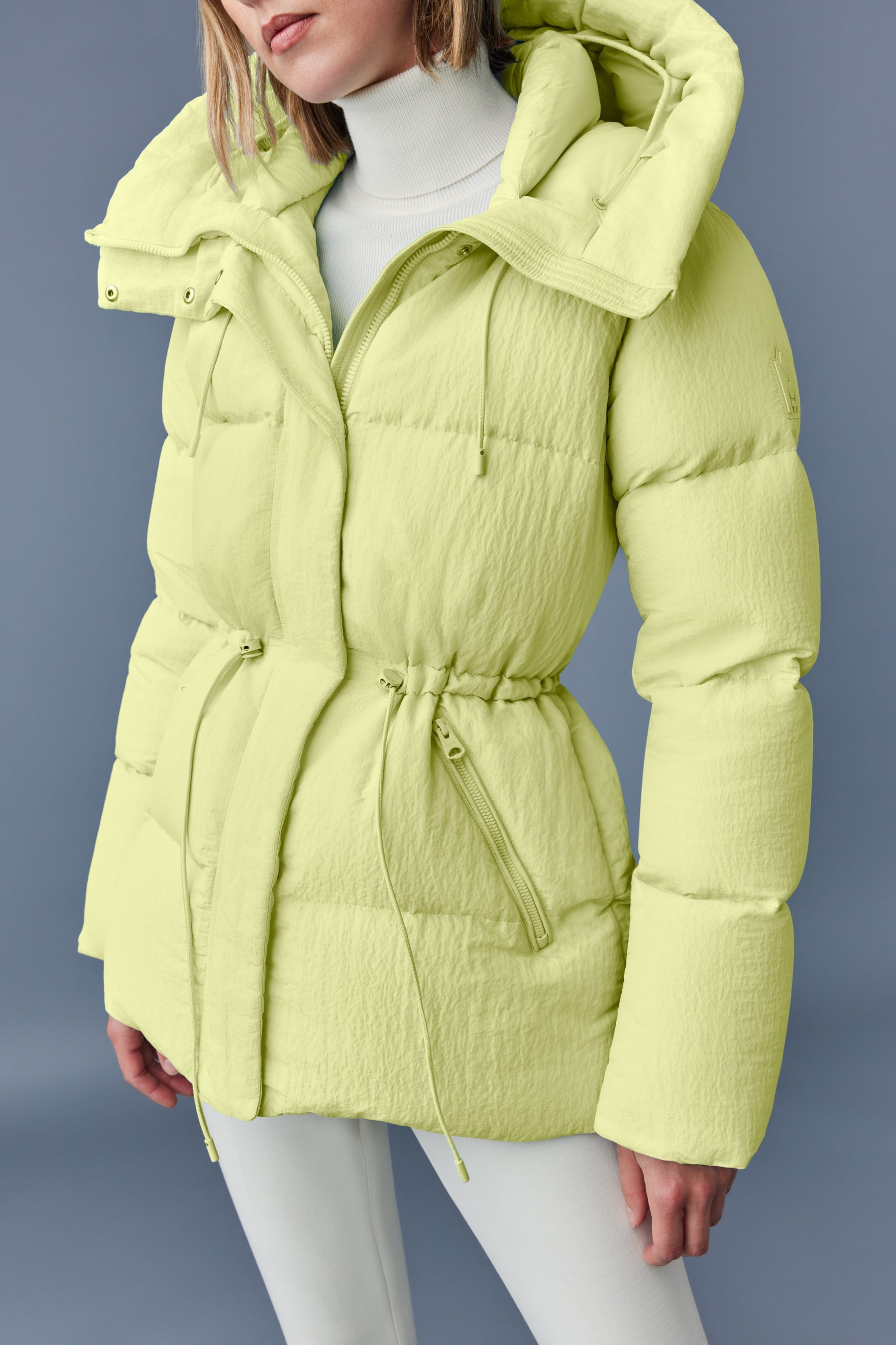 FREYA-TR tactile ripstop light down jacket - 6