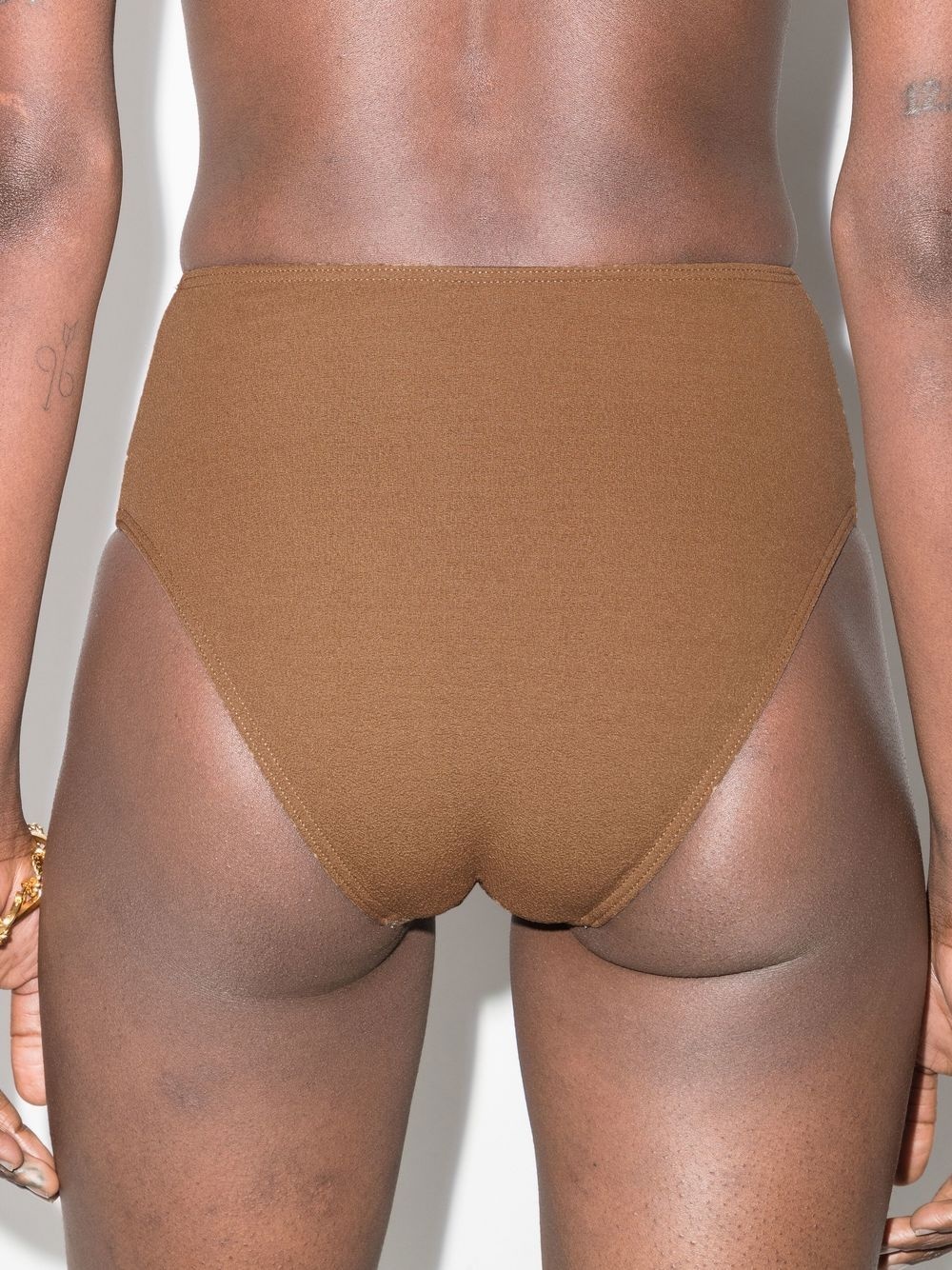 high waisted bikini bottom - 3