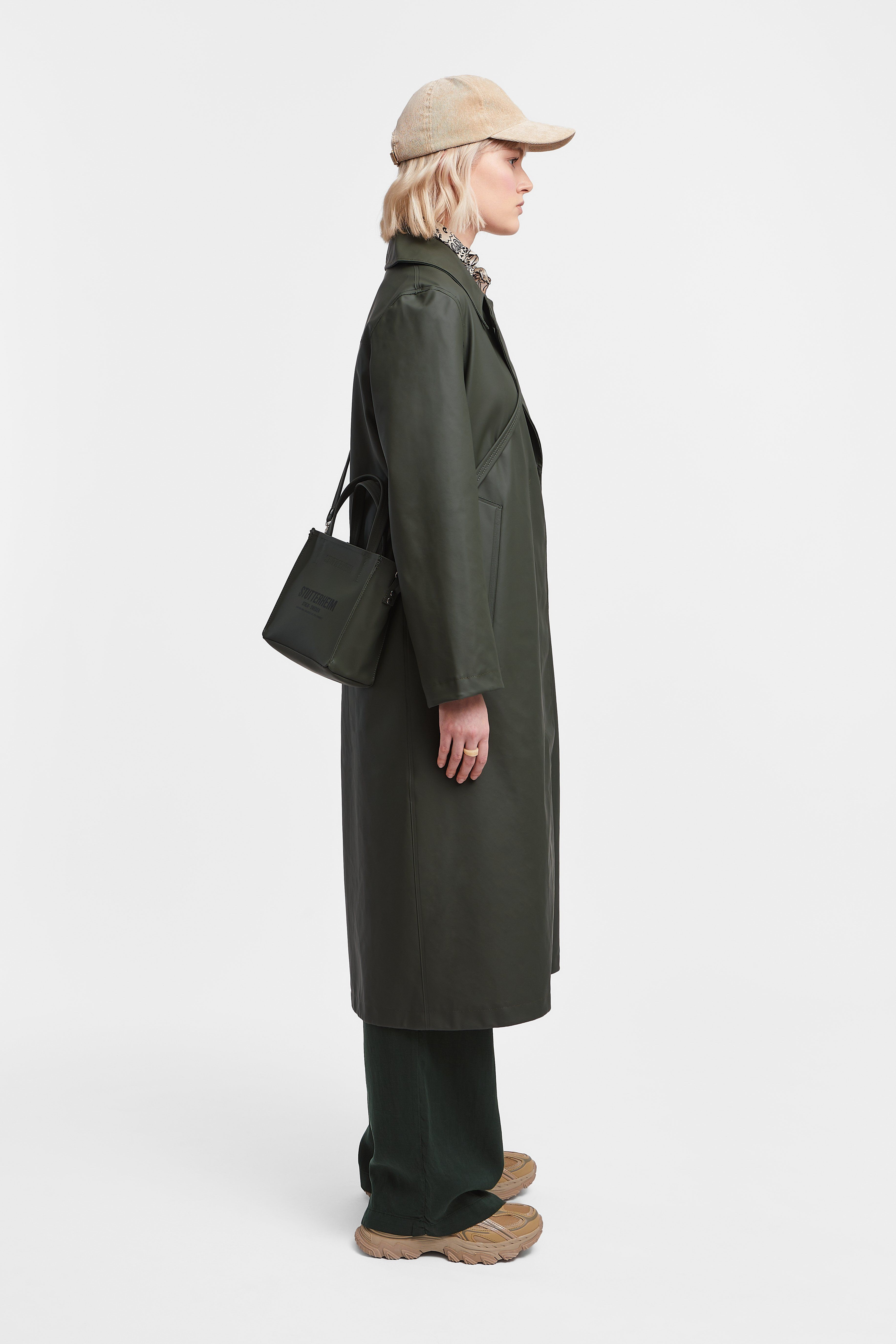 Mayfair Trench Coat Green - 3