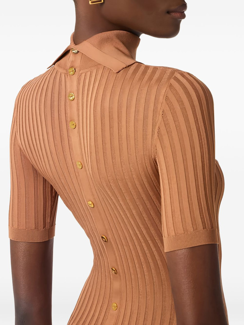 turtleneck knit midi dress 5