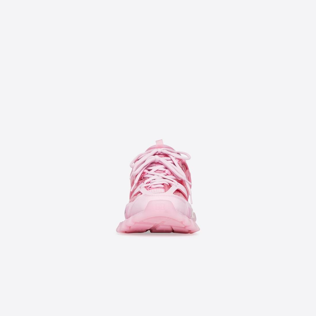 Women's Track Sneaker Clear Sole in Pink - 3