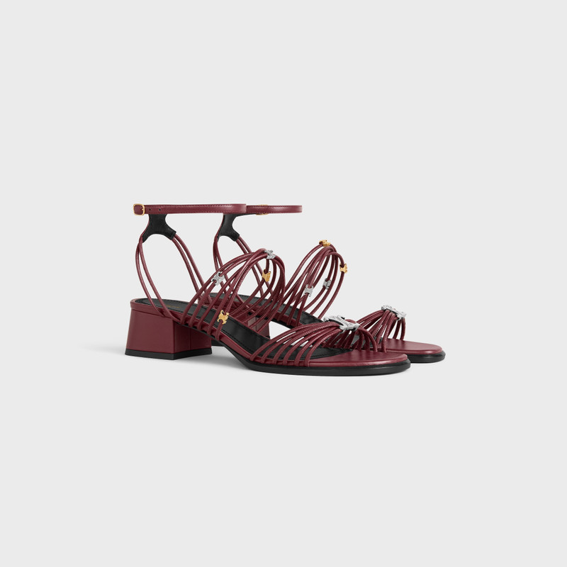 CLÉMENCE HEELED SANDAL IN GOATSKIN 2