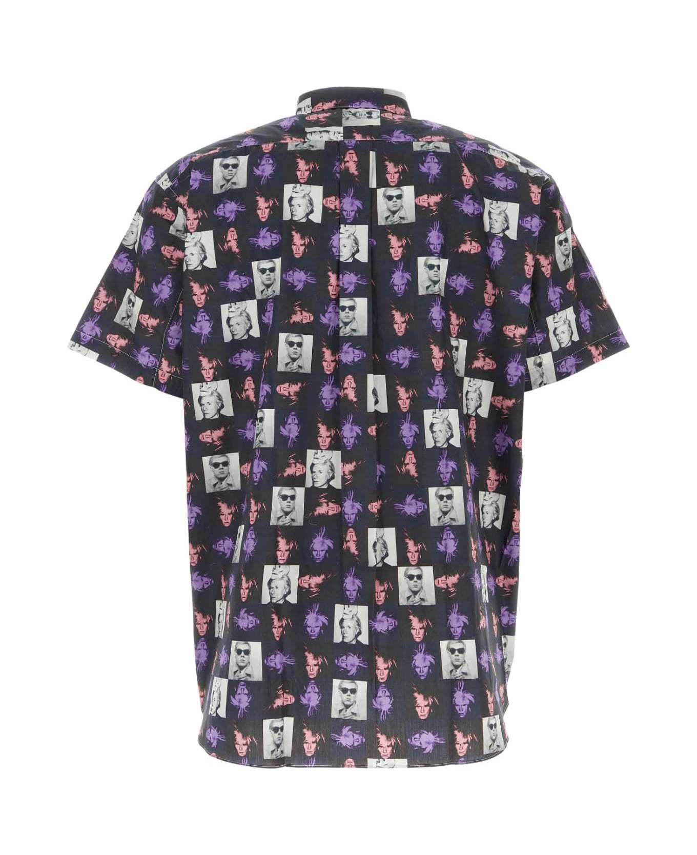 Printed Poplin Shirt - 2