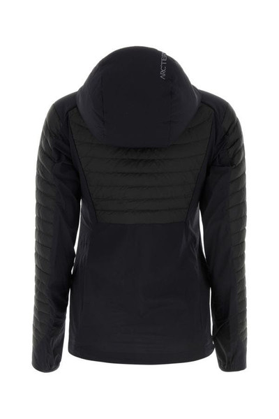 Arc'teryx Black nylon Cerium Hybrid down jacket outlook