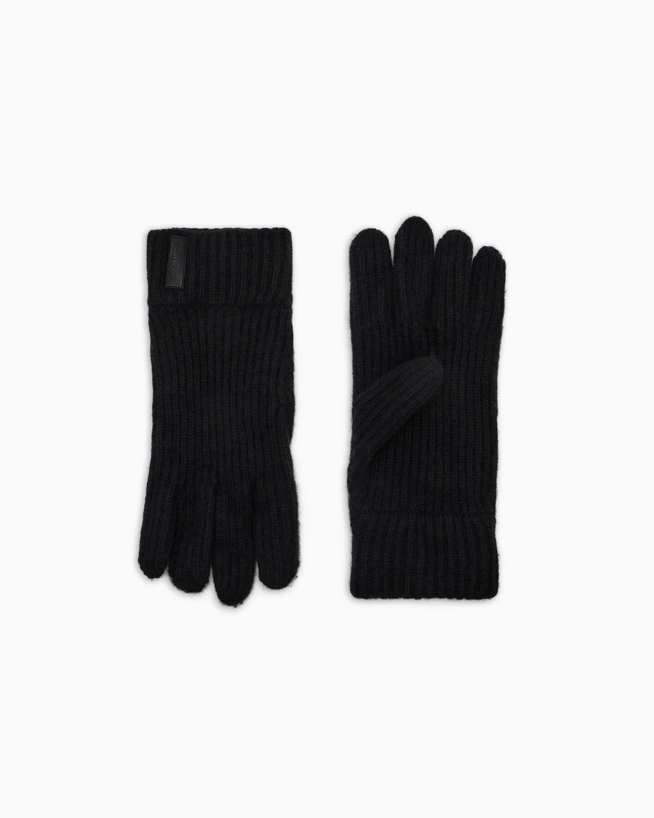Gloves in pure cashmere knit - 1