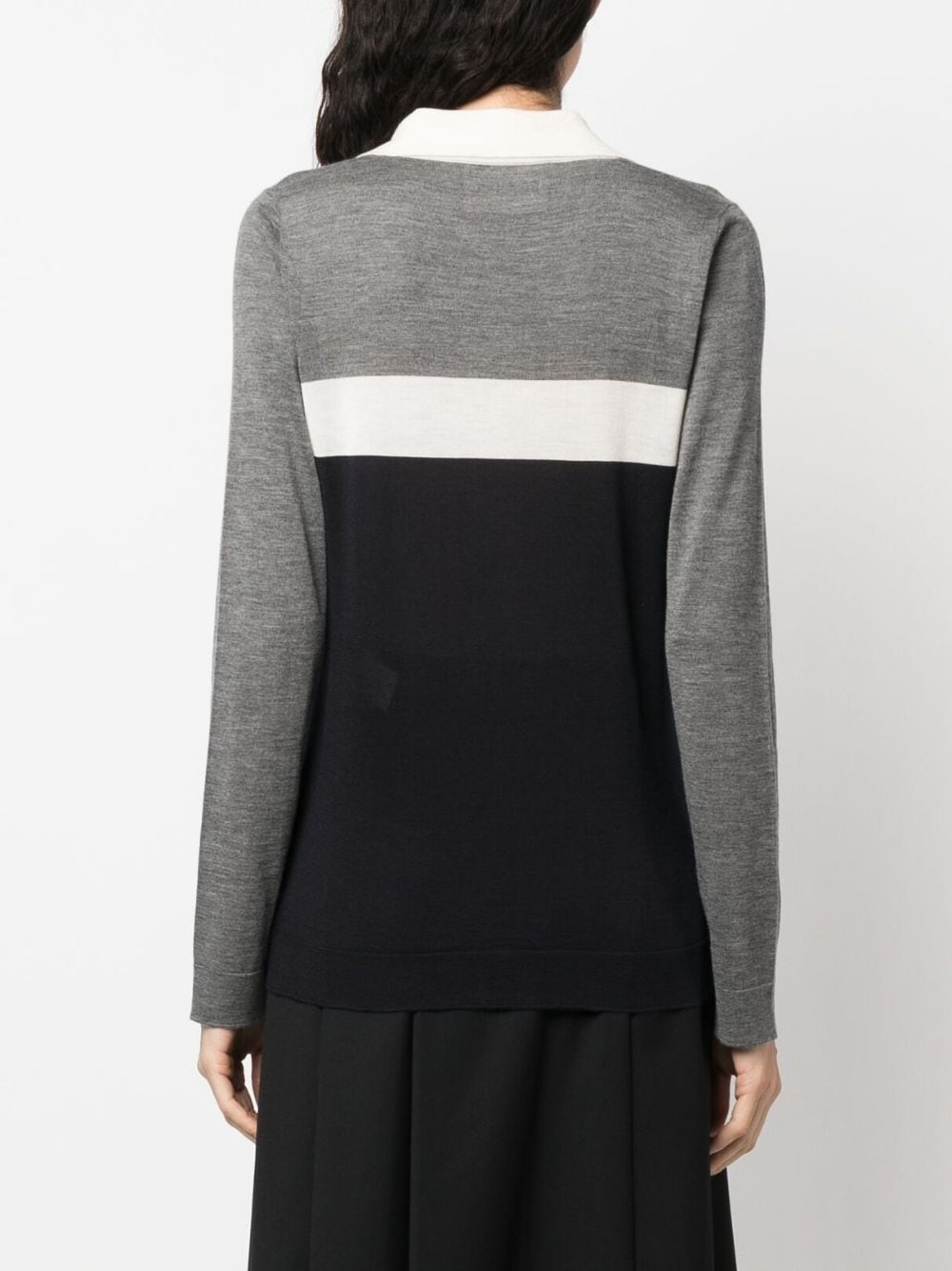 striped knitted top - 4