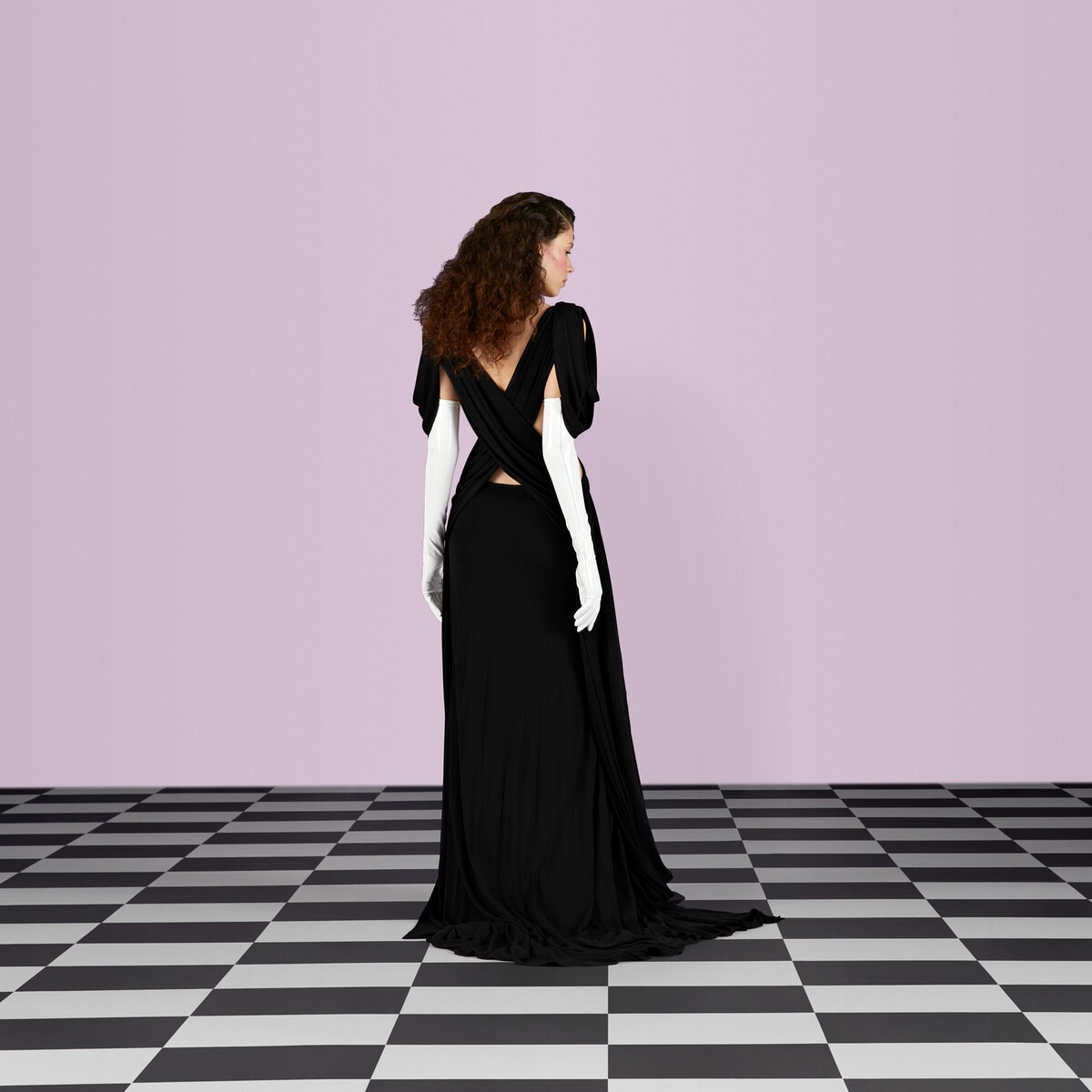 Stretch viscose jersey dress - 3