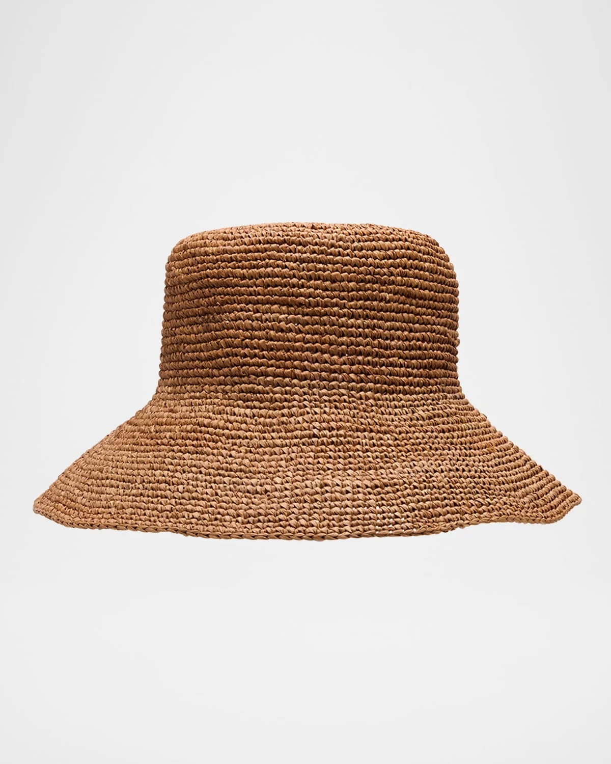 Jade Raffia Bucket Hat - 1