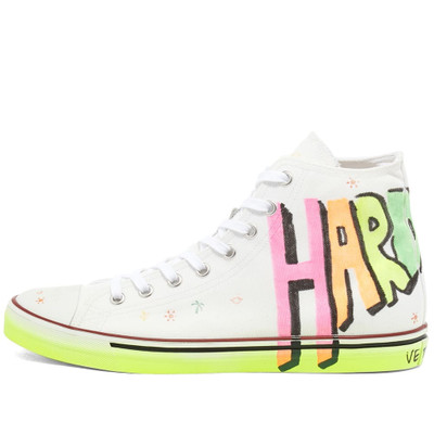 VETEMENTS VETEMENTS Classic High Tops 'Hardcore Happiness' outlook