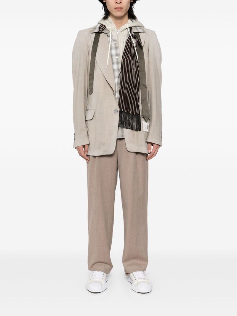 Maison MIHARAYASUHIRO layered blazer outlook