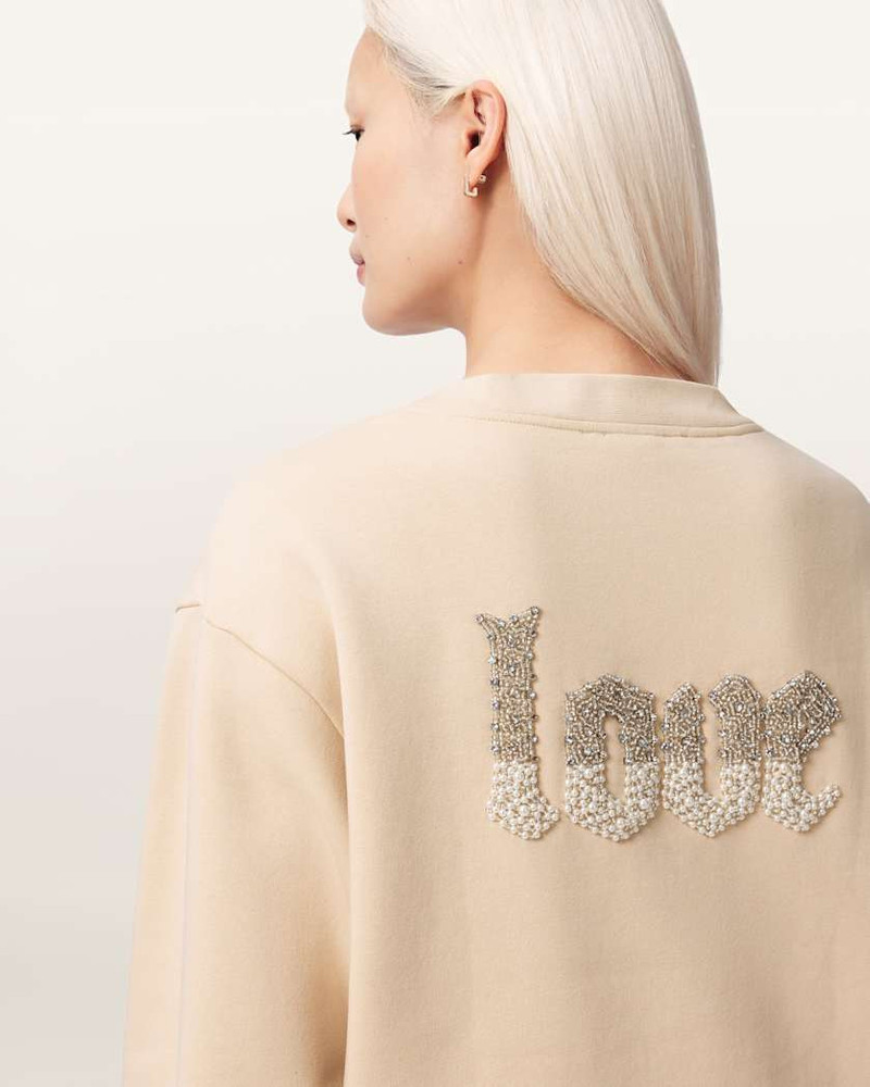 PEACE PIPPA EMBELLISHED SWEATSHIRT 3