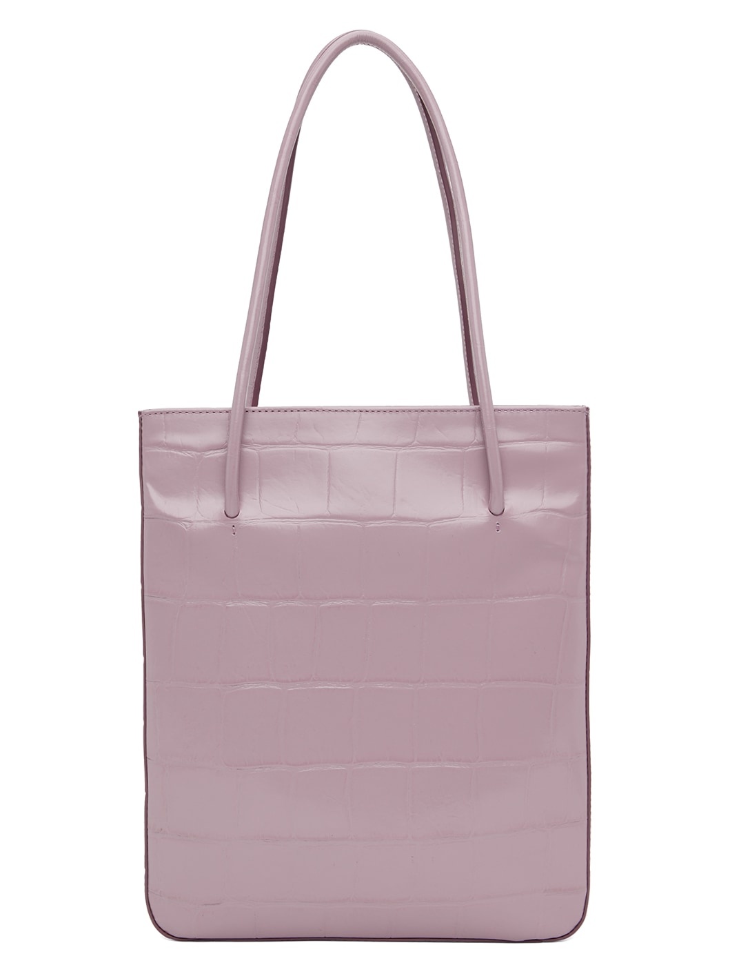 SSENSE Work Capsule – Purple Script Tote - 1