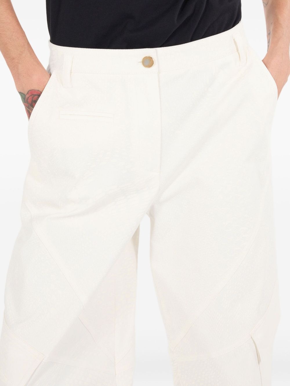 python-print cargo trousers - 5