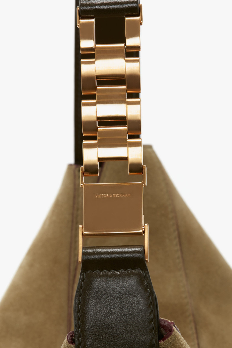 Large Belt Bag in Lichen Suede 3